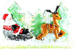 Gerakis Christmas Candle 30x18cm