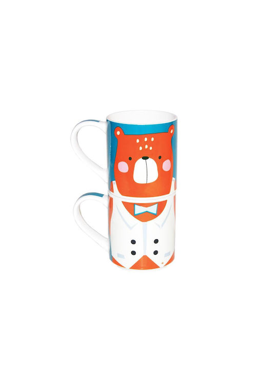 Koopman Mug from Porcelain 265ml 2pcs