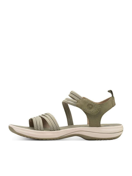 Jana Γυναικεία Σανδάλια Sporty Χακί