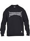Fleece Kinder-Sweatshirt Schwarz