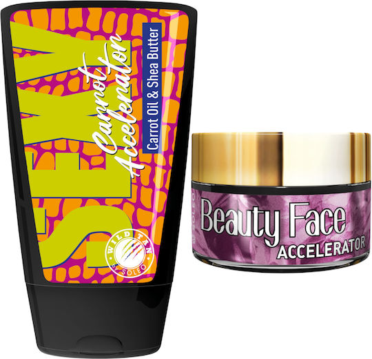 Wild Tan Sexy Carrot Accelerator + Beauty Face Jar