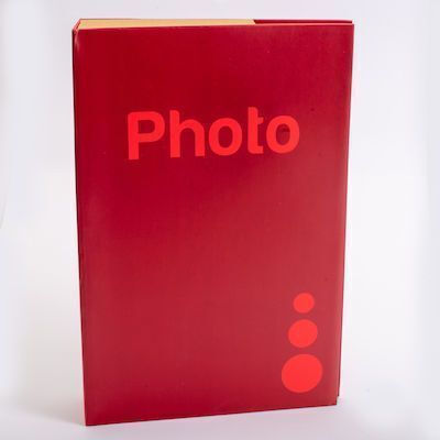 Red Photo Album Holds 200 Photos 15x20 Cm 200 Pockets 15x23 Bs6920