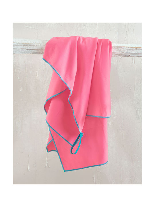 Rythmos Urban Microfiber Pink Gym Towel 50x90cm