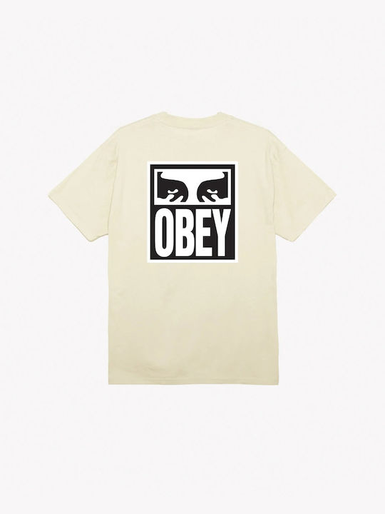 Obey Obey Eyes Tricou Cream
