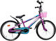 Alpina Amelie 20" Kids Bicycle BMX with Aluminum Frame Purple