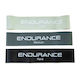 Endurance Mini Loop Bands Σετ 3τμχ Γκρι