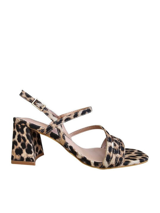 Nobrand Sandalen Leopard