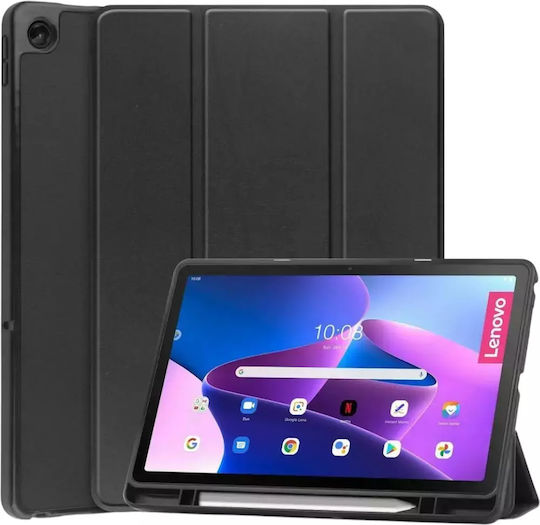 Флип Капак Издръжлив Черен (Lenovo Tab M10 Plus 3rd Gen)