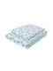 Bobono Kinderbettbezug Mint 90x120cm