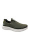 Men's Canvas Slip-Ons Green