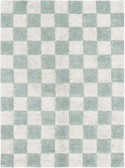 Lorena Canals Rectangular Kitchen Mat 140x200cm Blue Sage