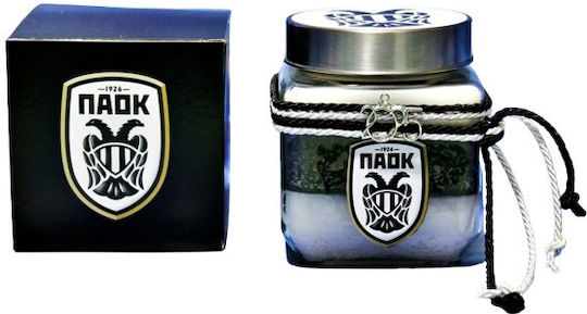 Aromatische PAOK Kerze im quadratischen Glas 400 430g