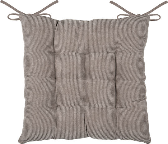 Μαξιλάρι Καρέκλας 38x38+5 S-f Dandy Taupe Cud567003gal 38x38+5