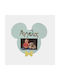 WoodStudio Cadru de poze pentru copii Rama foto Turcoaz 13x18cm