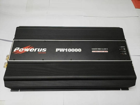 Powerus Powerus Car Audio Amplifier 1 Channel Class D 90000.03