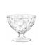 Bormioli Rocco Ice Cream Serving Bowl Round Glass Transparent with Diameter 10.2cm