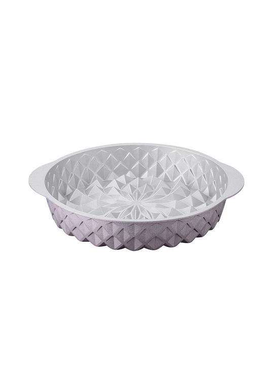 Dr. Oetker Formă de Patiserie pentru Chec Rotund din Aluminiu 26x26x5.5buc 1buc