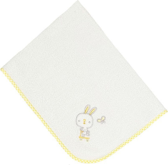 Bunny Bebe Σελτεδάκι Κίτρινο 45x65εκ.