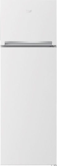 Beko Double Door Refrigerator 306lt H175xW59.5xD59.2cm White RDSA310K45WN