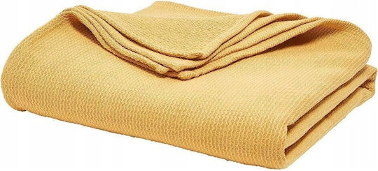 Today Double Blanket 220x240cm Yellow