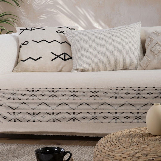 Nef-Nef Homeware Create Фотьойл Покривка П180xМ180см Екрю Nef-Nef Homeware Create Фотьойл Покривка П180xМ180см Екрю