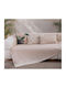 Nef-Nef Homeware Resan Ριχτάρι Τετραθέσιου Καναπέ 180x350εκ. Ροδακινί