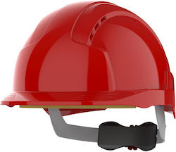 JSP Evolite Κράνος Baustelle Rot