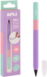 Mini Unendlicher Bleistift Apli Hb Tricolor 19963