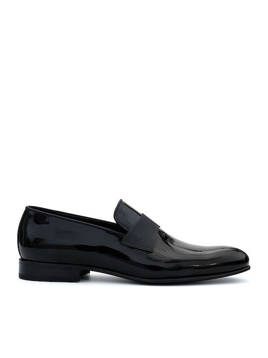 Men's Leather Loafers Black
