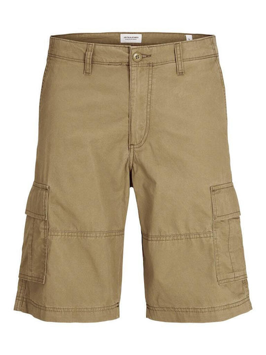 Jack & Jones Ανδρική Βερμούδα Elmwood Khaki