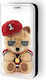 Book Case Design Swag Teddy Bear 91765 Redmi Note 14 Pro 5G