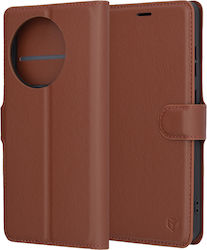 Techsuit Folio Задна корица Кожа Кафяв (OnePlus...