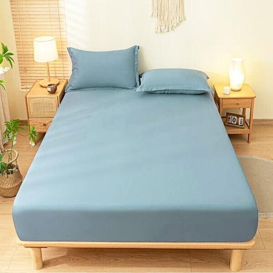 To megalo pazari Super-Doppel 220x240cm Light Blue To megalo pazari Super-Doppel 220x240cm Light Blue