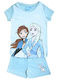 Kinder-Set mit Shorts Sommer 2Stück Light Blue