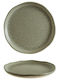 Bonna Plate Shallow made of Porcelain Green 21cm 6pcs