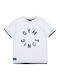 Kinder-T-Shirt Weiß Druck