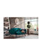 Genzo Two-Seater Couch Bed Petrol 177x75x87 cm