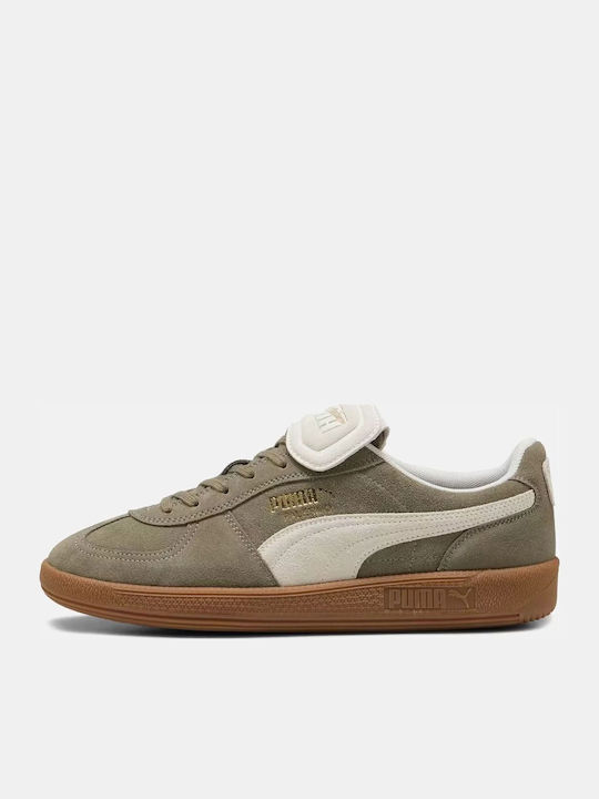 PUMA Palermo Premium Herren Sneakers Grün