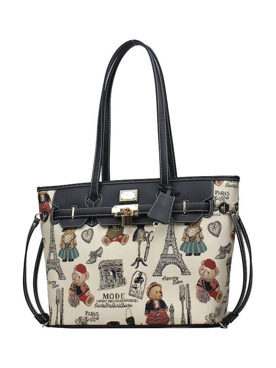 Henney Bear Kinder Rucksack Umhängetasche Beige