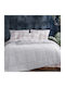 Nef-Nef Homeware Покривало Кингсайз Navy - Off White 230x240см