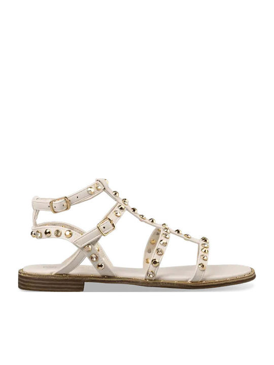 Envie Shoes Γυναικεία Σανδάλια Λευκά