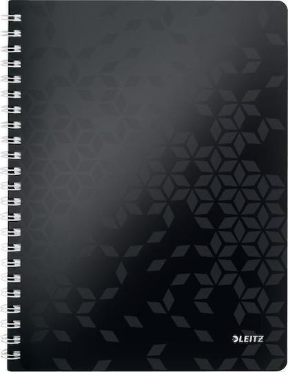 Leitz Σημειωματάριο Α4 80 Φύλλων με Τελείες Μαύρο