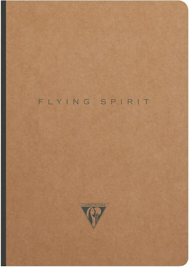 Clairefontaine Flying Spirit Notizbuch A5 192 Blätter Geregelt Mehrfarbig