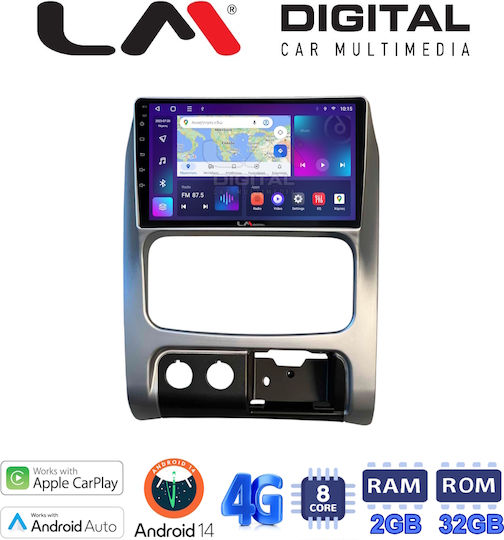 LM Digital Sistem Audio Auto pentru Jeep Cherokee / Libertate 2002-2007 (Bluetooth/USB/WiFi/GPS/Apple-Carplay/Android-Auto)