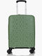 Verage Valiză de Călătorie Cabină Dură Mentă cu 4 roți Înălțime 55cm VG18106-S