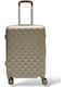 Playful Bags Copii Valiză de Călătorie Cabină Dură Aur cu 4 roți Înălțime 55cm