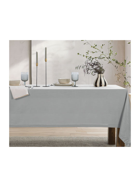 Nef-Nef Homeware Tischtuch Steady L.grey 150x300cm