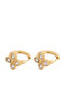 Ardika Earrings Hoops made of Steel Gold Plated