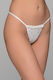 Milena by Paris Γυναικείο Sexy String Λευκό