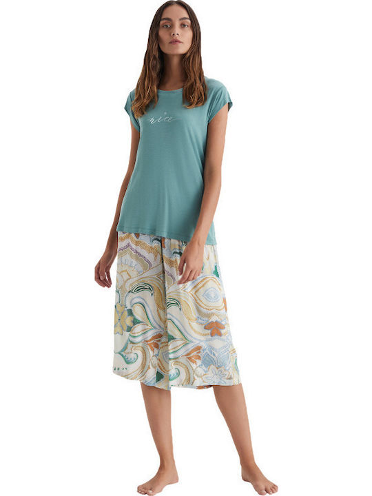 Catherine's Sommer Damen Pyjama-Set Pink Catherines